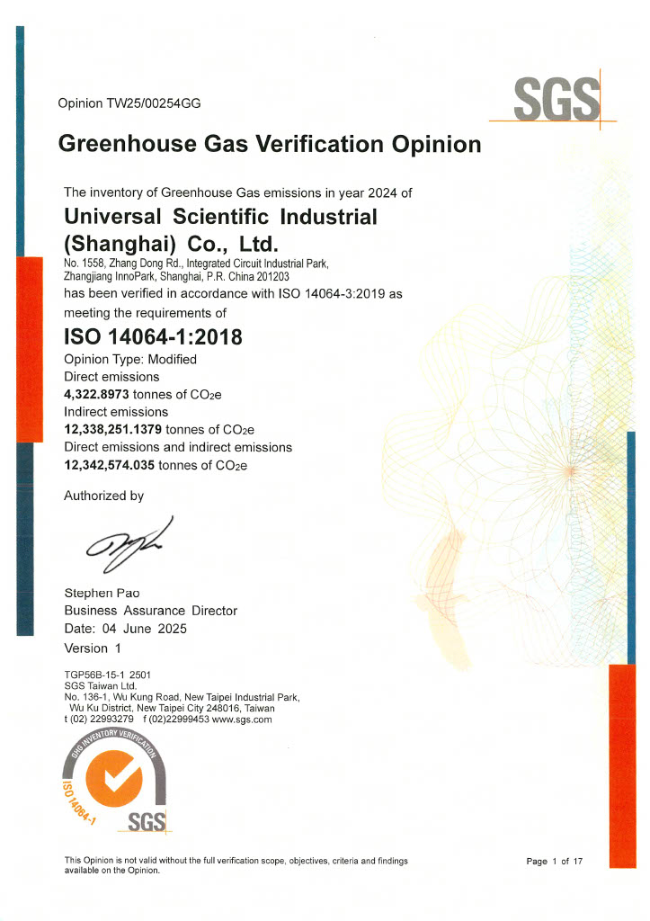 Universal Scientific Industrial